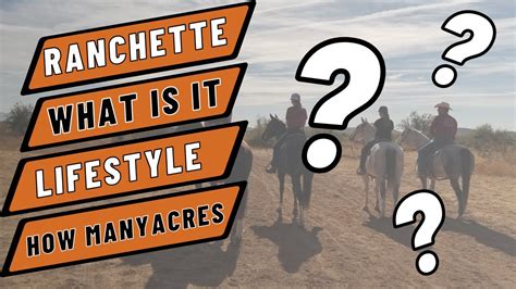 how many acres is a ranchette